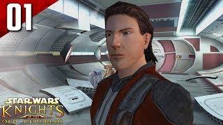 Knights of the Old Republic: (Difficult) 100% Walkthrough Part 1 - The Endar Spire (No Commentary)