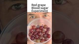 Red grape blood sugar experiment