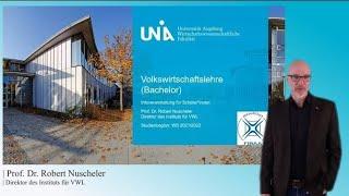 Schülerinfotag 2022 | Studiengang Volkswirtschaftslehre (VWL)