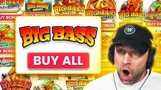 OPENING EVERY BIG BASS SLOT BONUS with a $100,000 BONUS FINALE!! (Bonus Buys)