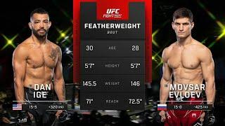 UFC Vegas 56 : Иге VS Евлоев