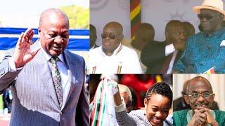 VIDEO! Prez Mahama Ṡĥớĉḱś Nana Addo And Npp @ The 68th Independence As He Inspects With His Amazing