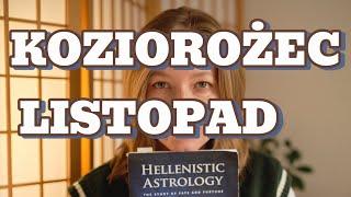 Horoskop KOZIOROŻEC Listopad 2024