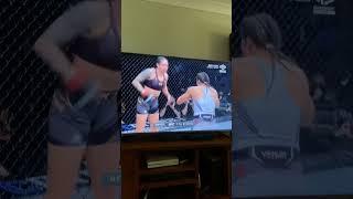 Juliana Pena lighting up Amanda Nunes  #shorts #ufc #champion