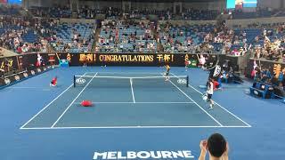 2019/01/21 Australian Open 4th round Nishikori Kei vs Pablo Carreno Busta Match Point