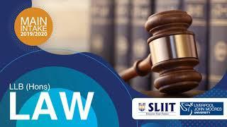 LLB (Hons) Law Degree @ SLIIT