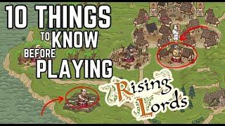 10 Things to Know Before Playing RISING LORDS!