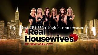 Top 3 Best Real Housewives of New York City Fights of (Season 6) | #RHONY