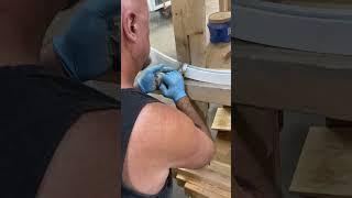 Handcrafting a GIANT Storm Window  #woodworking