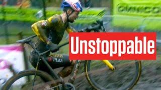 Wout Van Aert Starts With BANG Winning Exact Cross Essen 2023