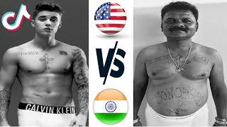 USA  VS India TikTok Compilation