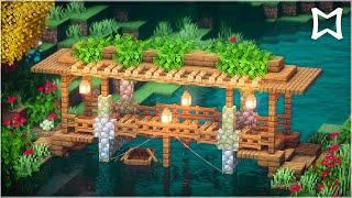 Minecraft Tutorial ► How To Build A Small Wooden Bridge (EASY)