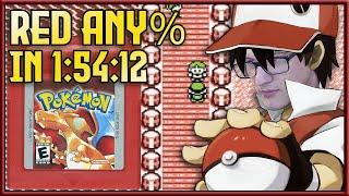 Pokémon Red Any% Glitchless in 1:54:12 | Full Commentary Speedrun