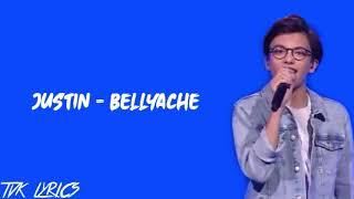 Justin - Bellyache (Billie Eilish) | Lyrics | The Final | The Voice Kids Vlaanderen