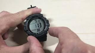 Casio Illuminator | Setting the Time and Date