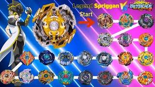 【Legend Spriggan VS ALL Beyblade Burst God marathon】 ベイブレードバースト神 베이블레이드 버스트 갓