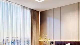 Đèn Mâm LED Ốp Trần Tròn Hiện Đại Trang Trí Phòng Ngủ MO963 Ngân Tin (Kèm remote điều khiển từ xa)