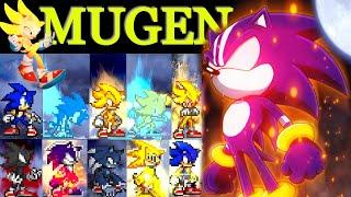 The NEW ULTIMATE JUS Sonic MUGEN  is HERE!