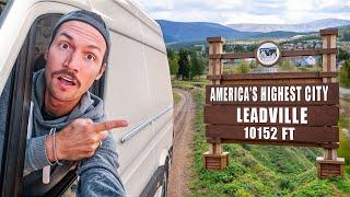 Van Life in America's Highest City (training for the Leadville 100)