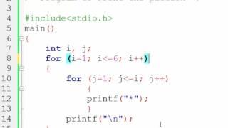 75. Nested for Loop in C Programming (Hindi)