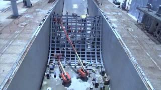 Main Flame Deflector Installed at Launch Pad 39B