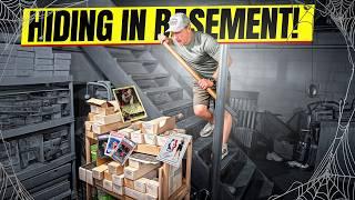 INSANE! We find CRAZY Basement Card Collection!!