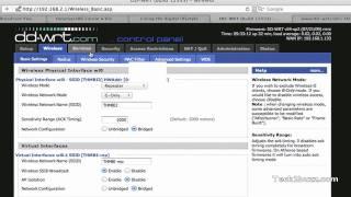 Wireless Repeater setup with dd-wrt firmware