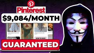 How I Made $9,084 With Pinterest Affiliate Marketing | Pinterest Affiliate Marketing Full Tutorial