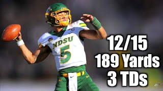 NDSU QB Trey Lance vs. Illinois State (2019) ᴴᴰ