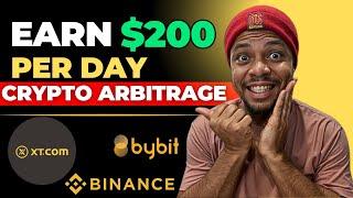 Make $200 Per Day Crypto Arbitrage Trading || Unlimited Arbitrage Opportunity