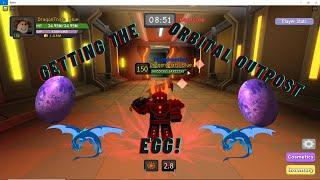 Getting The Orbital Outpost Egg in Dungeon Quest!