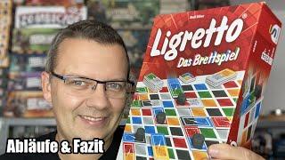 Ligretto - Das Brettspiel (Schmidt) - ab 8 Jahre - Abläufe und Fazit