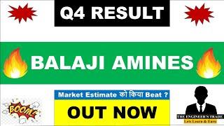 Balaji Amines Q4 Results 2025 | Balaji Amines Results Today | Balaji Amines Share Latest News