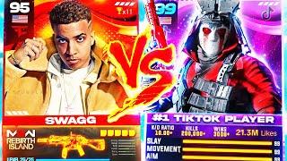 SWAGG vs #1 TikTok Player on Rebirth Island