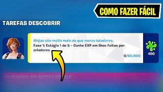 GANHE EXP EM ILHAS FEITAS POR CRIADORES (FASE 1)