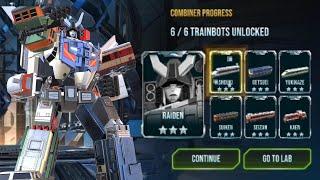 ALL PART OF RAIDEN UNLOCKED - TRANSFORMERS NEW COMBINER