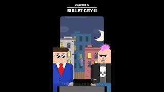 Mr Bullet Hostages Chapter 5 BULLET CITY 2 Level 49-60. 3 Stars Walkthrough