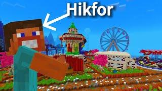 24 Часа в Парке РАЗВЛЕЧЕНИЙ | Hikfor Minecraft