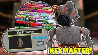 HOW TO GET THE KEYMASTER BADGE & THE PROTOTYPE SKIN IN PIGGY - ROBLOX