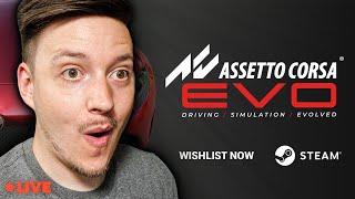 Wir schauen zusammen den Assetto Corsa Evo Trailer! | !discord !shop