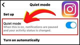 How to Enable Quiet Mode On Instagram | Instagram NEW UPDATE 2023