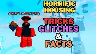 Horrific Housing tricks, glitches and facts (explosions) | Roblox- The Pro Panda