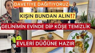 GELİNİMİN EVİNDE TEMİZLİĞE GİRİŞTİKYENİ EVLERİ DÜĞÜNE HAZIRDAVETİYE DAĞITMAYA ÇIKTIKYENİ TARİF