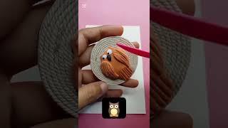 owl easy tutorial #owl #airdryclay #clayart #claycraft