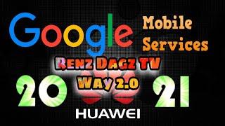 How To Install GOOGLE PLAYSTORE On Any HUAWEI DEVICE (Renz Dagz TV Way 2.0) Works On EMUI 11 |  2021