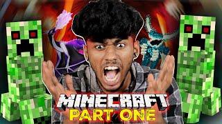 FIRST DAY ON NEW VILLAGE MINECRAFT #1 | MALAYALAM