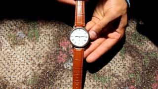 Patek Philippe Calatrave Wristwatch - eBid- SLEEPY2645- Gold & Brown Leather Strap -