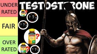 20 Most Overrated Testosterone Boosting Vitamins & Minerals (Supplement Tier list)