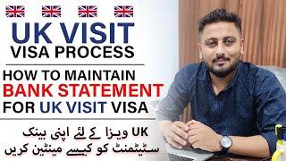 How to Make a Bank Statement for UK | Visit Visa UK | Visit Visa | Maintain Bank Statement for Visa