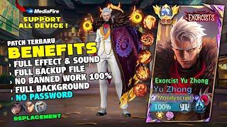 REVAMP! | Yu Zhong Exorcist Skin Script No Password | Full Effect & Full Sound | MLBB